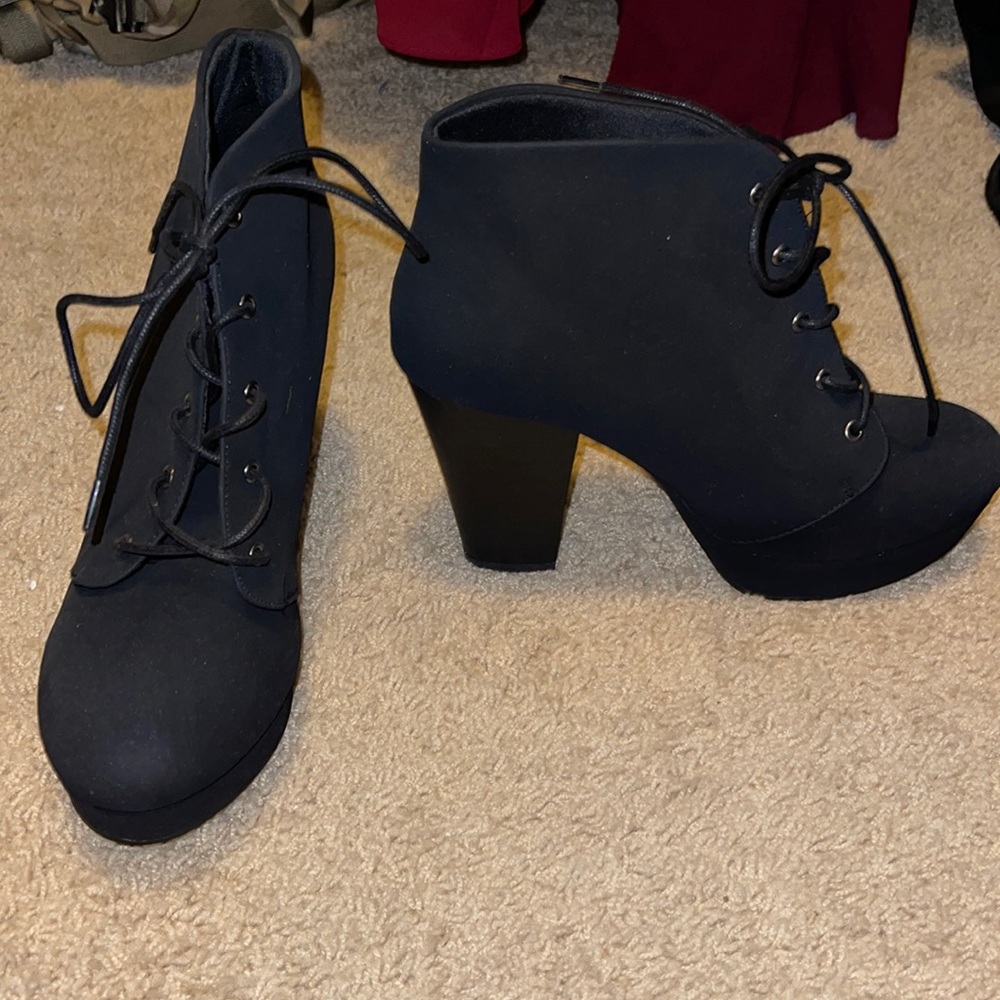 Black booties